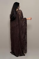 جمبسوت دانتيل انسيابي باللون البني