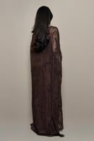 جمبسوت دانتيل انسيابي باللون البني