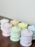 علبة كاروسيل تحفة الملاهي جبس