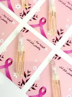 توزيعات ميني عطر سرطان الثدي (أكتوبر الوردي)