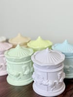 علبة كاروسيل تحفة الملاهي جبس