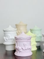 علبة كاروسيل تحفة الملاهي جبس