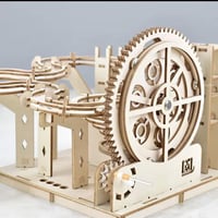 لغز خشبي ثلاثي الأبعاد – مجموعة بناء ميكانيكية بتش...