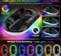 قاعدة شحن وحامل لاسلكي لوحدات تحكم PS (متوافق PS4/...