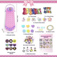 � مجموعة صنع الأساور اليدوية للفتيات