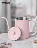 أدوات قهوة V60 لون وردي