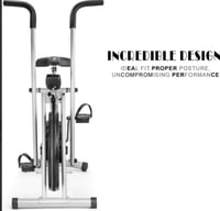 دراجة تمارين هوائية بالمقاومة المروحية – مقابض متح...