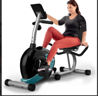 دراجة التمرين المستلقية للبالغين وكبار السن [Delta...