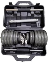 شنطة أوزان دامبل منزلية قابلة للتعديل مع بار بيل ب...