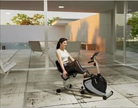 دراجة التمرين المستلقية للبالغين وكبار السن [Delta...