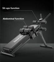 *مقعد تمارين البطن المنحني متعدد المستويات مع شاشة...