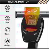 جهاز تجديف منزلي قابل للتعديل 12 ترس [Delta Power...