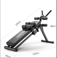 *مقعد تمارين البطن المنحني متعدد المستويات مع شاشة...