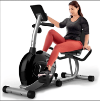 دراجة التمرين المستلقية للبالغين وكبار السن [Delta...