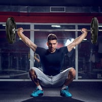 قطعة من اقراص الأوزان المطاطية 25 كجم [Delta Power...