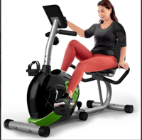 دراجة التمرين المستلقية للبالغين وكبار السن [Delta...