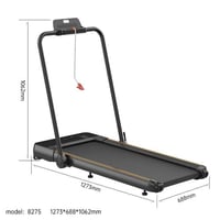 سير جري يتحمل 100 كجم بقوة 1.5 حصان 2 في 1 قابل لل...