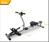 جهاز تجديف منزلي [Delta Power | DP-ROW-4821] Hydra...