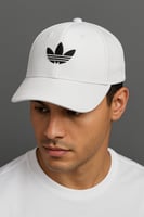 بكج هدية رجالي أديداس باللون الأبيض والرمادي الغام...