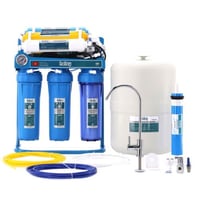 فلتر ماء 7 مراحل فيتنامي مع ستاند وساعة ضغط HELSY