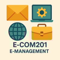 الإدارة الإلكترونية | ECOM201