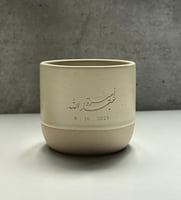 كوب سيراميك حفر ليزر