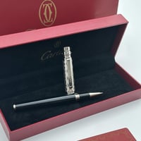 قلم كارتير اسود وفضي 1