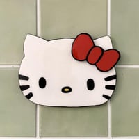 Hello kitty magnet coaster