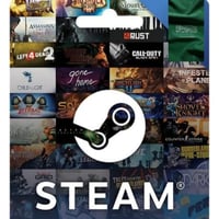 بطاقة هدايا Steam Wallet بقيمة 100 ريال سعودي