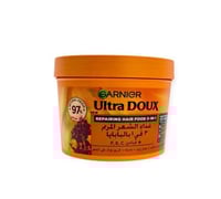 غارنييه ألترا دو قناع الشعر المغذي 3 في 1 بالباباي...
