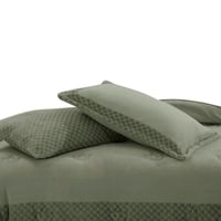 مفرش سرير شتوي كانون جاكار بورن آوت مزدوج 6 قطع زي...