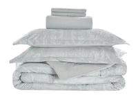 لحاف شتوي كانون مخمل فلانيل مفرد ونص طقم 4 قطع - ا...