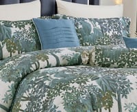 مفرش سرير تيران صيفي طقم مزدوج 9 قطع فخامة راقية