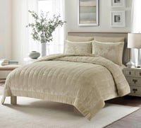 مفرش شتوي فيلد كريست فرو مخملي – مفرد ونص 4 قطع بي...