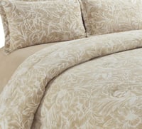 مفرش شتوي كانون فلانيل مفرد ونص 4 قطع جملي بيجي