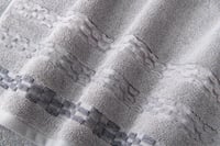 منشفة استحمام كانون قطن 100% فائقة النعومة -رمادي