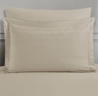 مفرش صيفي فندقي كانون مزدوج 6 قطع - بيج فاتح