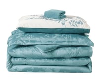 مفرش شتوي انجا فلانيل كانون مزدوج 6 قطع تيفاني