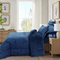 مفرش شتوي مخمل فلانيل جاكار بورن اوت كانون مزدوج -...