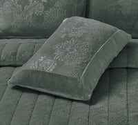 مفرش شتوي فيلد كريست فرو مخملي – مزدوج 6 قطع اخضر...