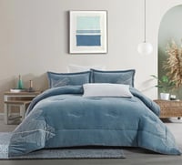 مفرش راون كانون شتوي فلانيل جاكارد مزدوج 6 قطع