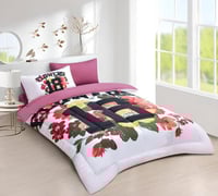 مفرش اطفال كانون صيفي وجهين قطن 4 قطع