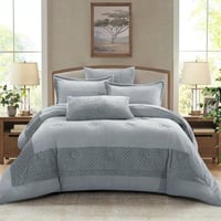 مفرش سرير شتوي كانون جاكار بورن آوت مزدوج 6 قطع رم...