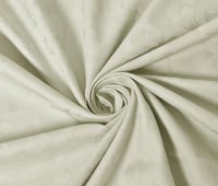 شرشف سرير كانون قطن 100% مزدوج طقم 4 قطع - ابيض رم...