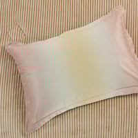 مفرش يوني كانون مقلم شتوي مخمل مزدوج 6 قطع بيج