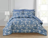 مفرش صيفي فيلدكريست قطن 100% مشجر مزدوج 6 قطع - از...