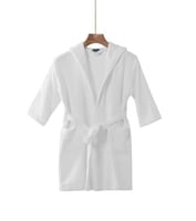 روب استحمام أطفال كانون قطن 100% - أبيض