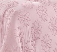 مفرش سرير صيفي مفرد ونص 4 قطع وردي - تصميم بلمسة ف...