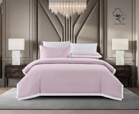 مفرش سرير صيفي مزيان قطن بحشو متحركة - مزدوج 7 قطع...