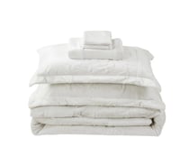 لحاف شتوي كانون فلانيل جاكار كينغ مزدوج طقم 6 قطع-...